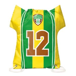 Sacca in poliestere 210D a forma di tshirt