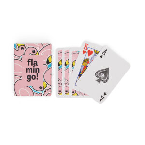 32 carte da gioco Mini-Travel, disegno su 1 lato.