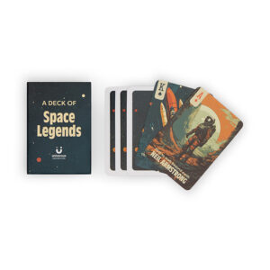 32 mini carte da gioco da viaggio con la vostra grafica su entrambi i lati.