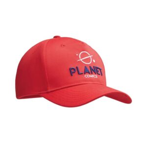 Cappellino da baseball in PET riciclato a 5 pannelli