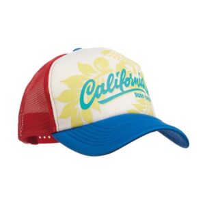 Cappellino da camionista in schiuma a 5 pannelli, dal profilo alto (9 cm).