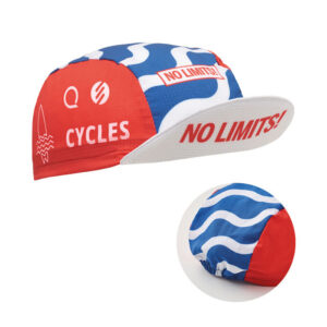 Cappellino da ciclismo per adulti a colori con elastico.