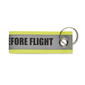 Portachiavi promozionale al neon (disponibile in 4 colori diversi).