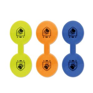 Clip magnetica promozionale al neon.