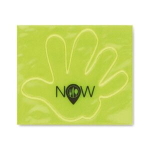 Sticker riflettente in forma personalizzata.
