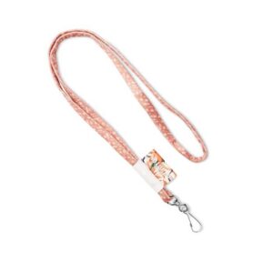 Lanyard tubolare in poliestere sublimatico con etichetta in quadricromia o tessuta.