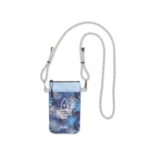 Borsa telefonica a tracolla imbottita con cavo regolabile a 2 toni (11×18,5 cm)