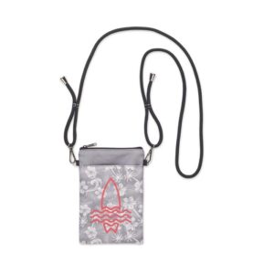Borsa da viaggio e telefono a tracolla con cavo regolabile (12,5×18,5 cm)