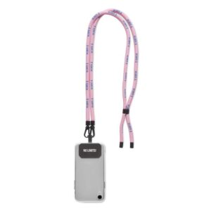 ⌀8 mm in poliestere a colori, porta telefono con cavo a tracolla.