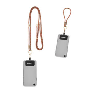 Tracolla 2-in-1 lanyard per telefono e laccetto da polso a 2 toni