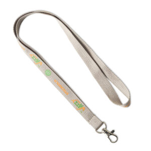 Lanyard serigrafato con pantone abbinato RPET.