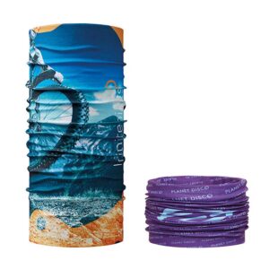 Multiscarf in poliestere con stampa all-over. Più economico della produzione UE fino a 2499 pezzi.