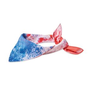 Bandana in policotone a colori. 52×52 cm
