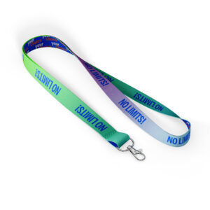 Lanyard in poliestere a sublimazione senza cuciture