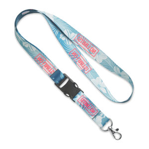 Made in Europe – lanyard removibile in poliestere a sublimazione