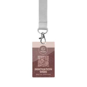 Badge identificativi in PVC stampato a lunga durata (86×54 mm)