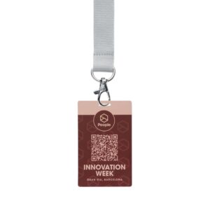 Badge identificativi in carta laminata stampata a lunga durata (86×54 mm)