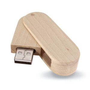 Chiavetta USB in legno 1-64GB.