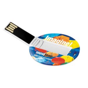 USB piatta e di forma rotonda 1-64GB.