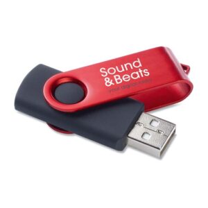 Chiavetta USB techmate nera 1-64GB.