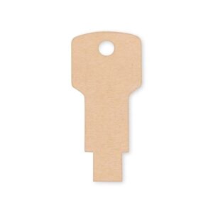 Chiavetta USB a forma di chiave di carta 1-64GB.