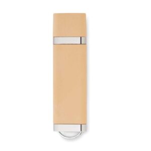 Chiavetta USB con involucro in paglia/PP 1-64GB.