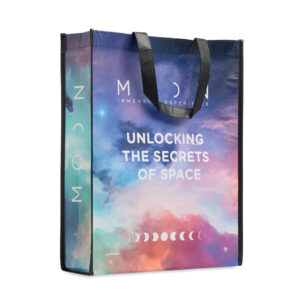 Shopper laminata verticale (32x40x9 cm)