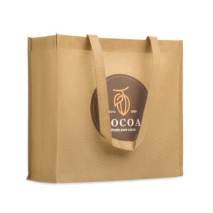 Shopper orizzontale in tessuto non tessuto PP da 80 g/m² (36 x 32 x 12 cm)