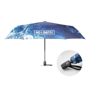 ⌀122cm/27″ ombrello pieghevole ‘covers-2’ ad apertura automatica.