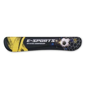 Poggiapolsi ergonomico per tastiera con schiuma memory, 440 × 85 × 22mm.