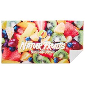 Asciugamano da spiaggia a colori in policotone da 350 g/m².