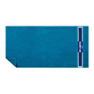Telo mare in cotone con bordo in poliestere sublimato (350 o 400 g/m²)
