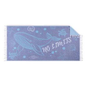 Asciugamano da hammam in cotone con il tuo logo ricamato a jacquard (170 g/m²)