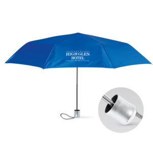 Ombrello pieghevole ⌀93cm/21″ con manico in plastica.