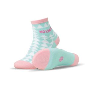 Calzini alla caviglia in cotone jacquard dal design personalizzato.