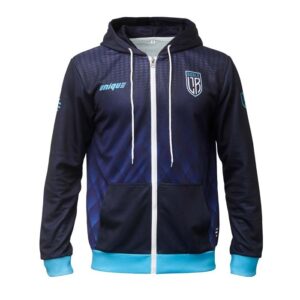 Felpa con cappuccio e zip sublimata 280g