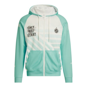 Felpa con cappuccio raglan con zip sublimata 280 g