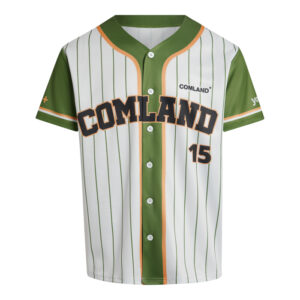 Maglia da baseball unisex a sublimazione 220gsm
