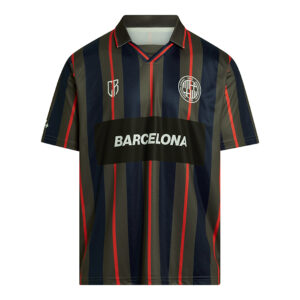 Maglia Premier Retro con collo sovrapposto 180 gsm