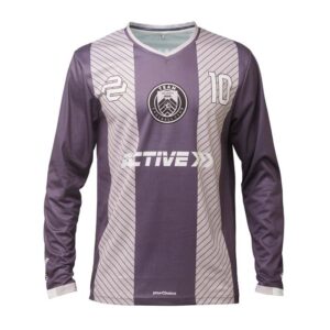 Maglia con scollo a V e maniche lunghe
