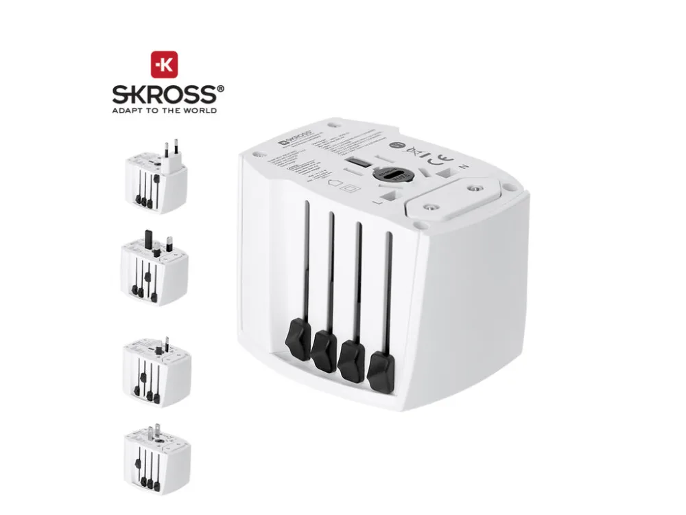 Adattatore Viaggio Universale Skross Muv Usb 30W Pd