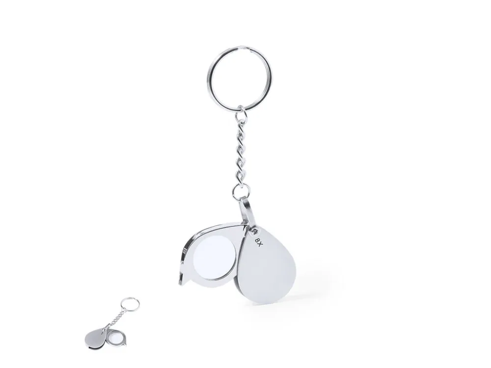 Lente Ingrandimento Portachiavi Kitins 8X