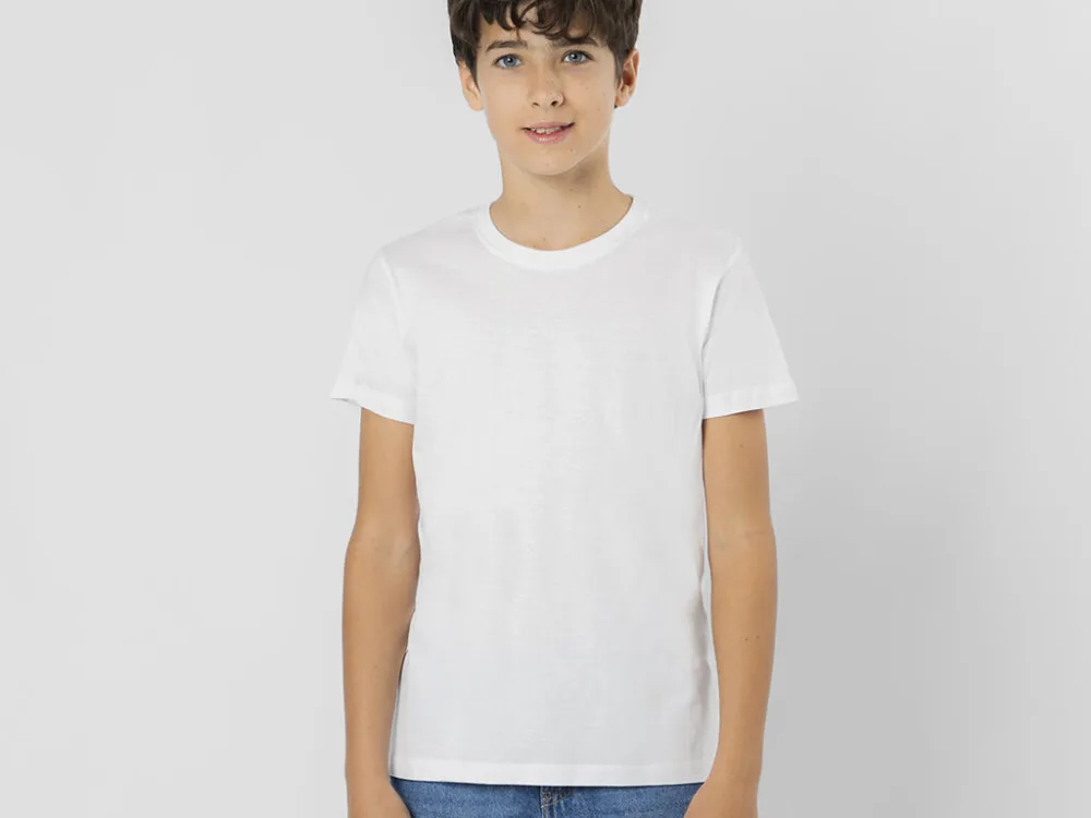 T-Shirt Bimbo Bianco Seiyo