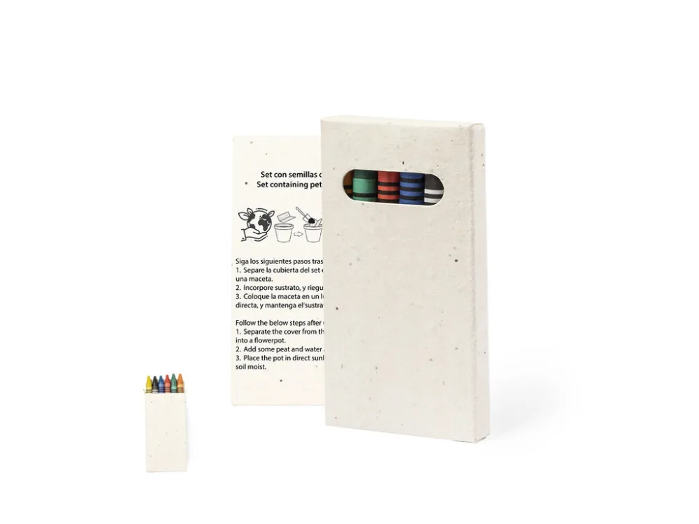 Set Colori Cera Con Semi Fyser