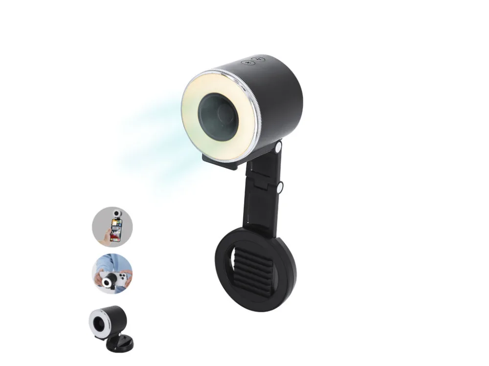 Luce Ad Anello Ventilatore Tangix
