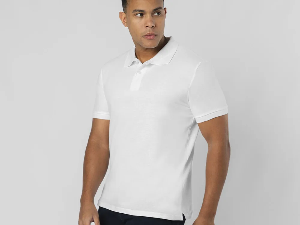 Polo Adulto Bianco Charles