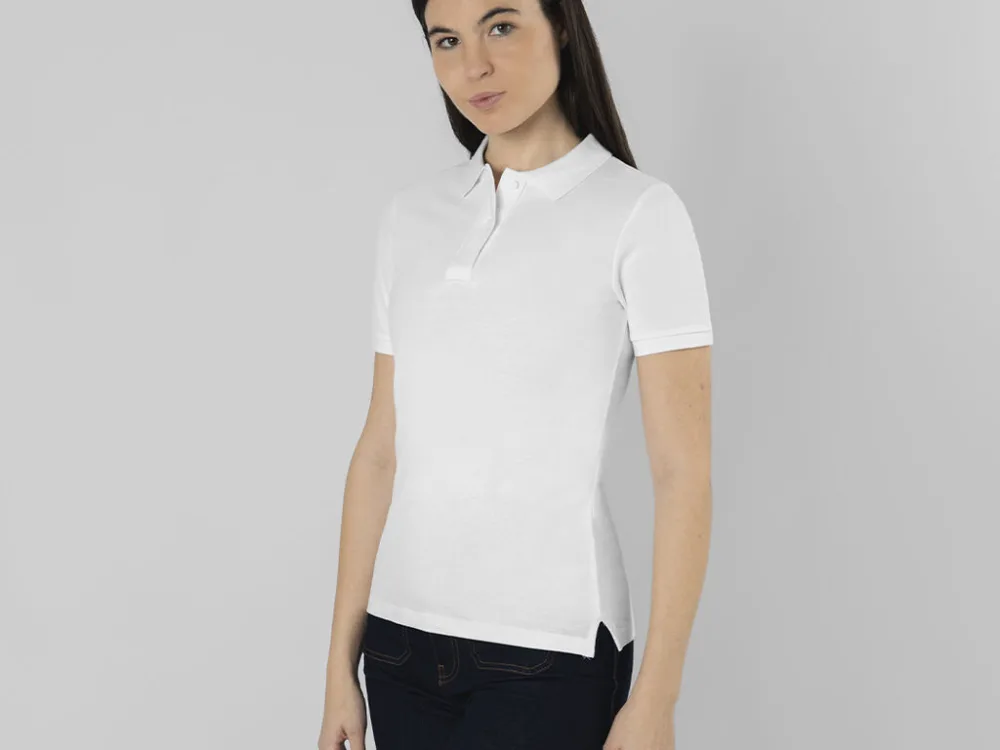 Polo Donna Bianco Charles