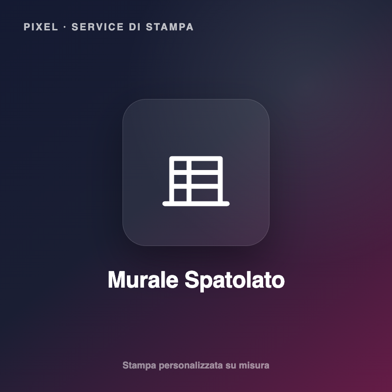 Adesivo Murale Spatolato (Carta da Parati)