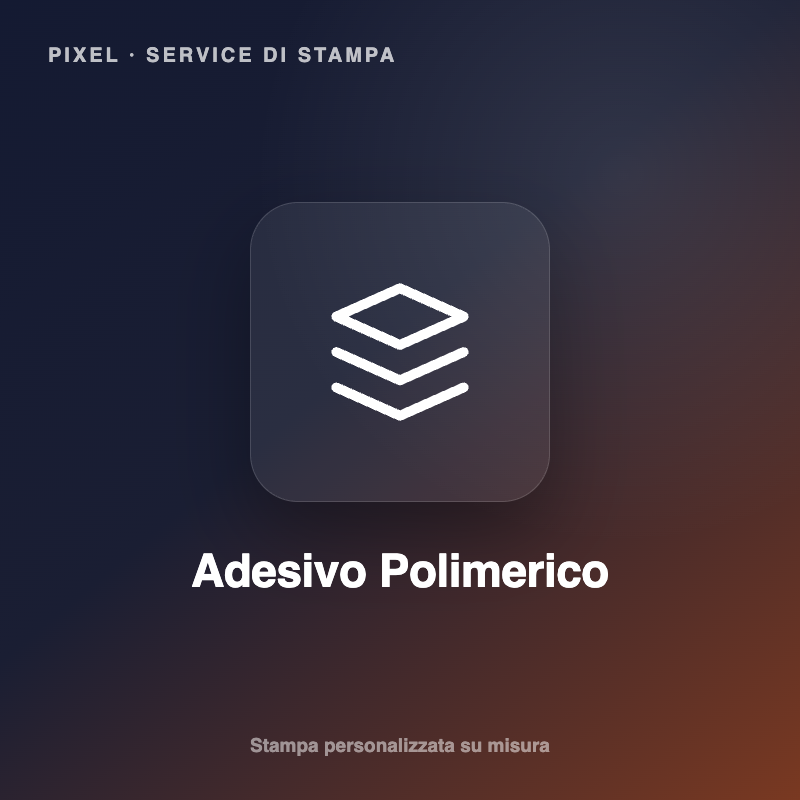 Adesivo Polimerico